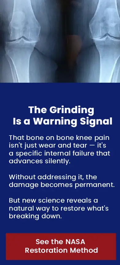 Bone on bone knee pain natural treatment